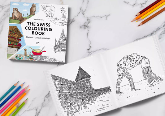 Il libro da colorare svizzero